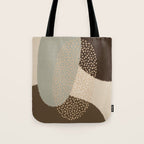Modern Abstract Shapes #5 Tote Bag Gallery Image 1