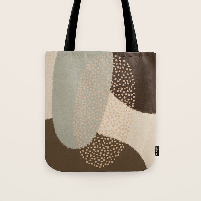 Modern Abstract Shapes #5 Tote Bag Gallery Image 1