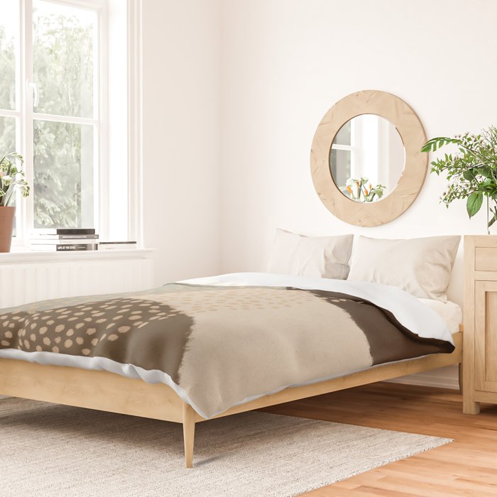 Modern Abstract Shapes #5 Duvet Cover Gallery Image 2