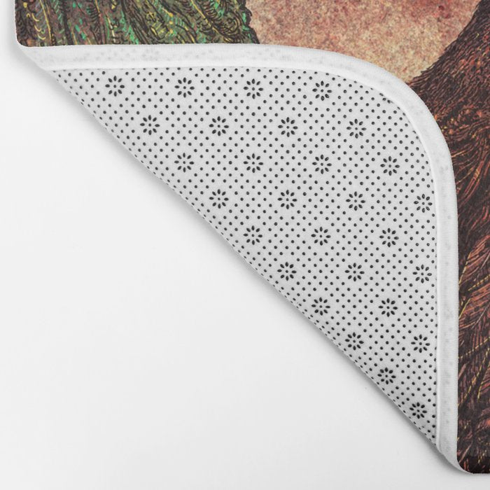 Tawny Owlets Bath Mat Gallery Image 2