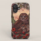 Tawny Owlets iPhone Case Gallery Image 1