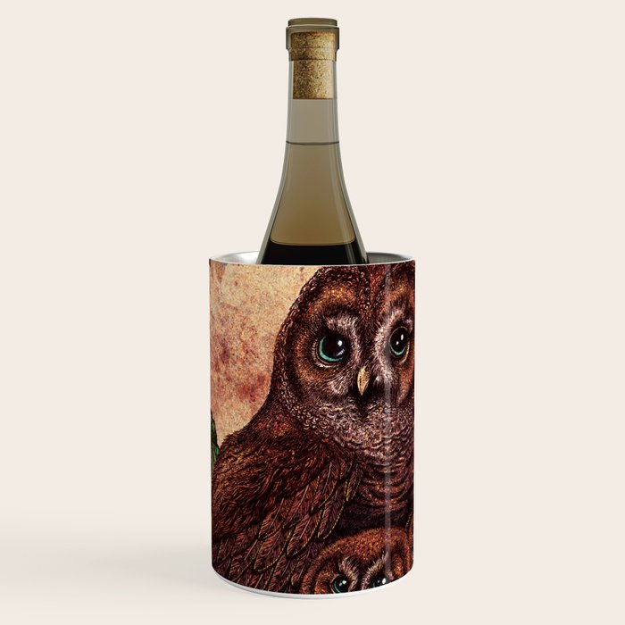 Tawny Owlets Wine Chiller Gallery Image 1