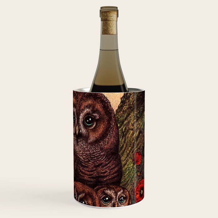 Tawny Owlets Wine Chiller Gallery Image 3