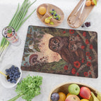 Tawny Owlets Cutting Board Gallery Image 2