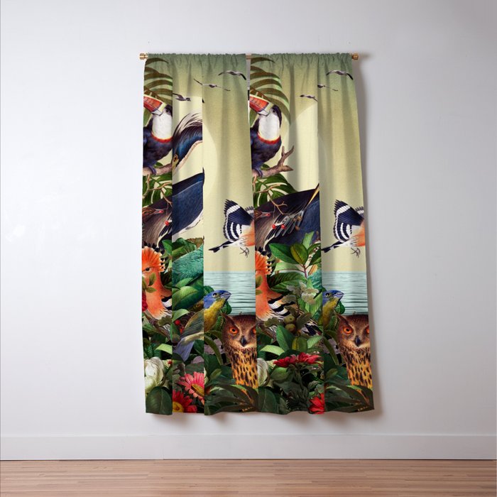 World of Birds Window Curtain Gallery Image 3