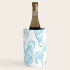 Manatees - Light Blue Wine Chiller Gallery Image 3