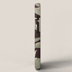 Edited magazine cover - The Lone hand - 1909 Cat Playing With Mouse Vintage Pattern iPhone Case Gallery Image 2