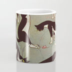Edited magazine cover - The Lone hand - 1909 Cat Playing With Mouse Vintage Pattern Coffee Mug Gallery Image 4