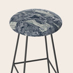 Tyrannosaurus rex indigo Stool Gallery Image 2