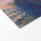 Claude Monet Sunset on the Seine at Lavacourt, Winter (High Res & Color Restored) Welcome Mat Gallery Image 2