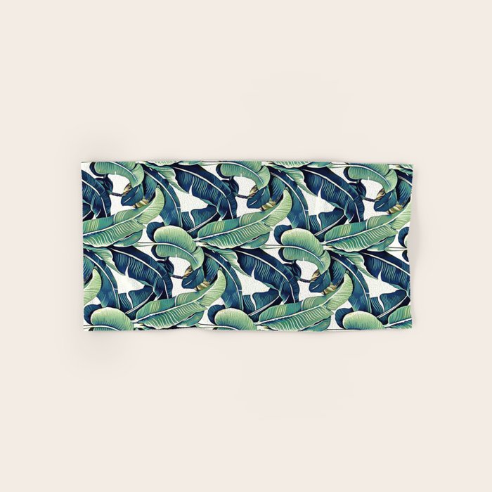 Banana leaves Bath Towel Gallery Image 1