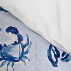 Blue and White Sea Life Comforter Gallery Image 4