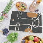 Abstract Face Line Art 04 Cutting Board Gallery Image 2