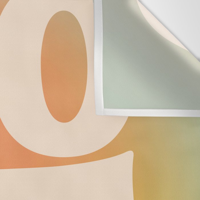 Aloha - Modern Art Print Wall Tapestry Gallery Image 3