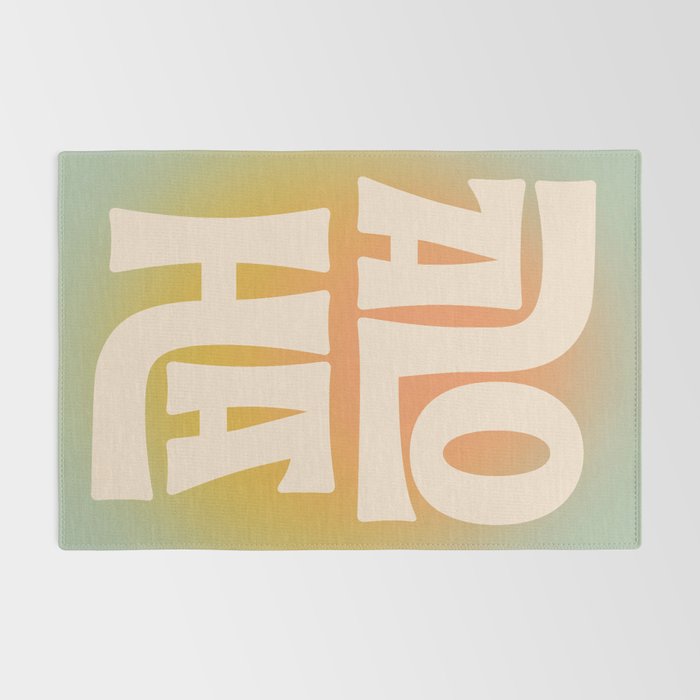 Aloha - Modern Art Print Rug Gallery Image 2