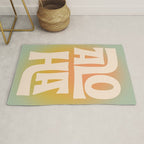 Aloha - Modern Art Print Rug Gallery Image 1