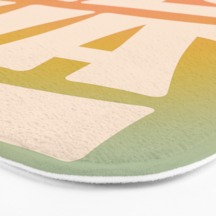 Aloha - Modern Art Print Bath Mat Gallery Image 3