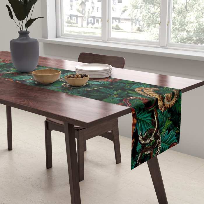 Dangers in the forest Table Runner Gallery Image 2
