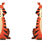 Whimsy Tiger Coffee Mug Gallery Image 2