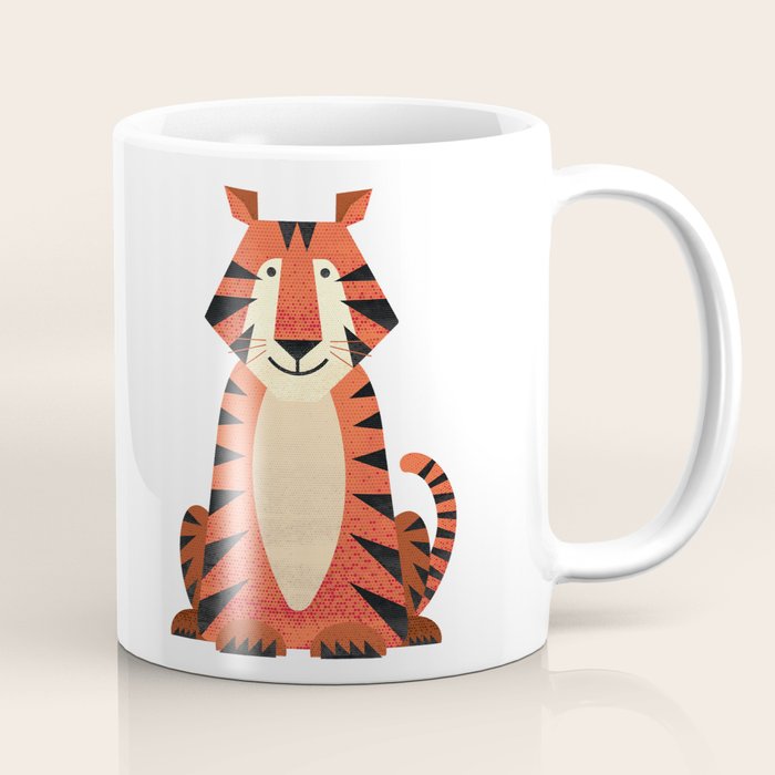Whimsy Tiger Coffee Mug Gallery Image 1