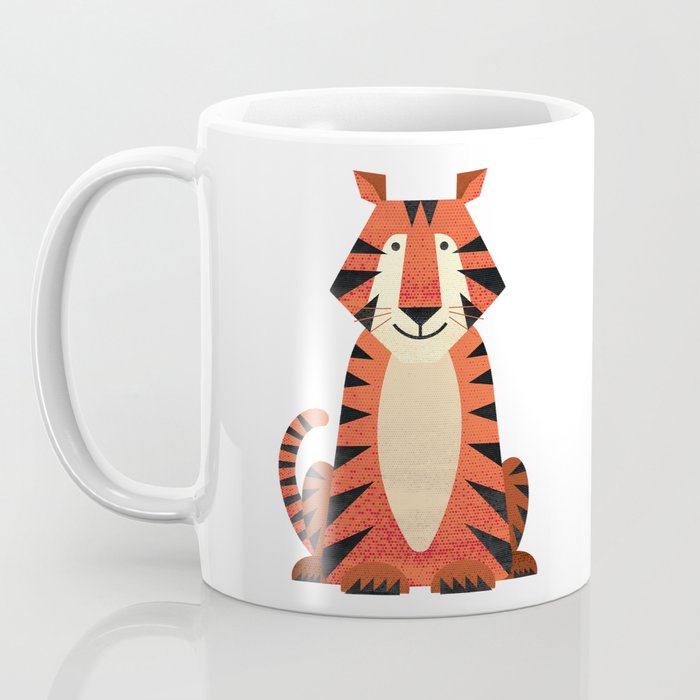 Whimsy Tiger Coffee Mug Gallery Image 3