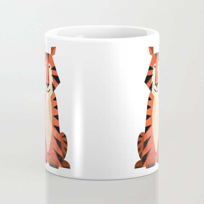 Whimsy Tiger Coffee Mug Gallery Image 4