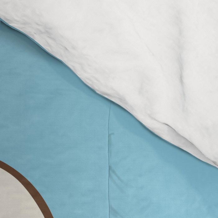 Everyone Poops (Blue) Comforter Gallery Image 4