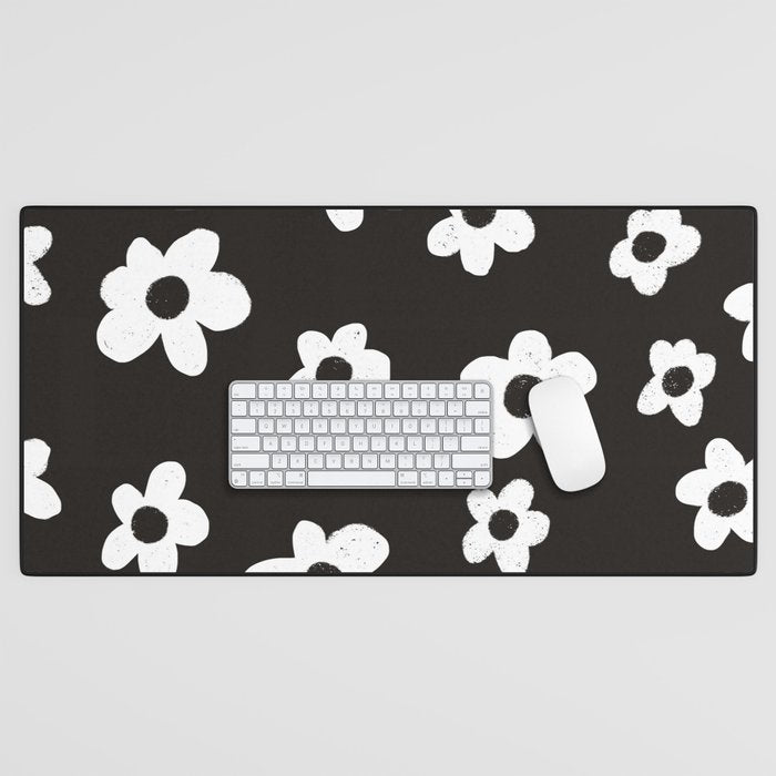 Black garden Desk Mat Gallery Image 1