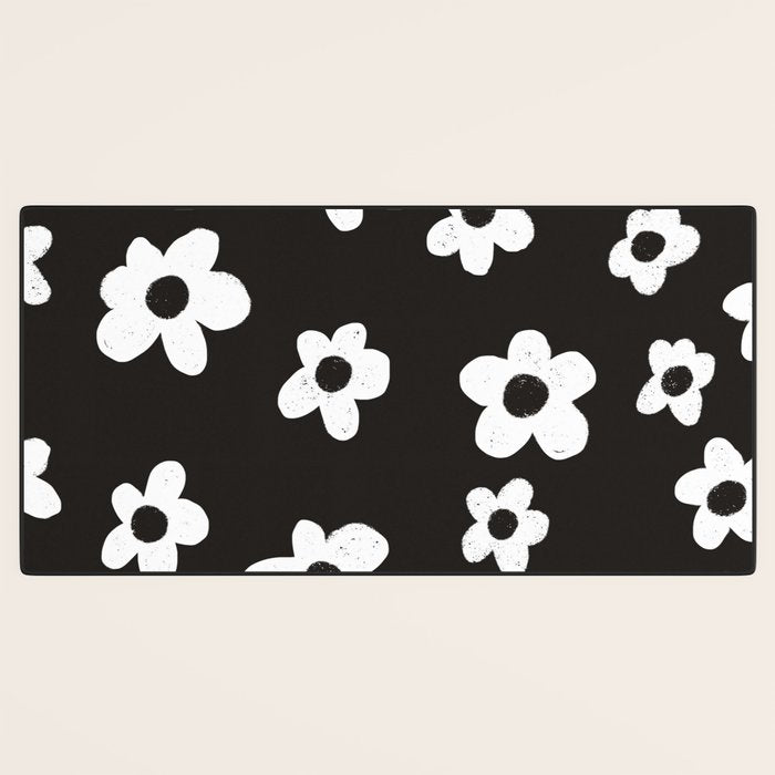 Black garden Desk Mat Gallery Image 3