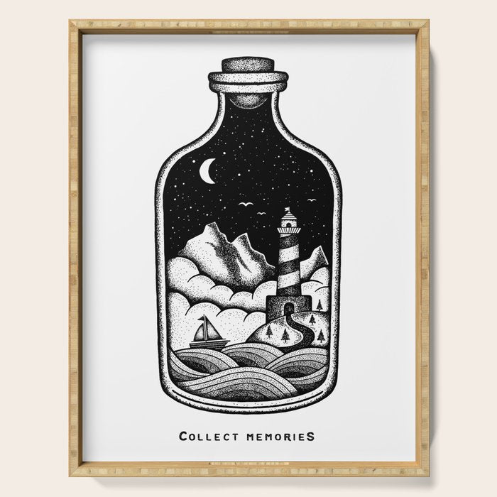 COLLECT MEMORIES Serving Tray Gallery Image 1