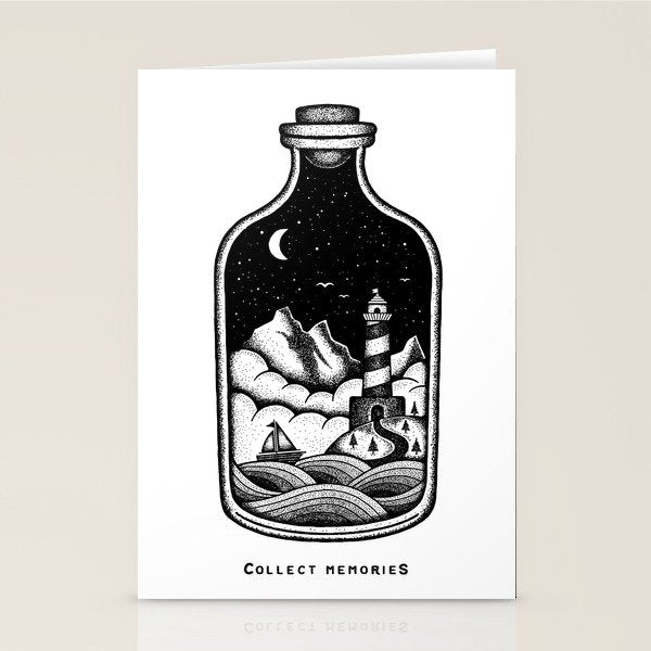COLLECT MEMORIES Stationery Card Gallery Image 1