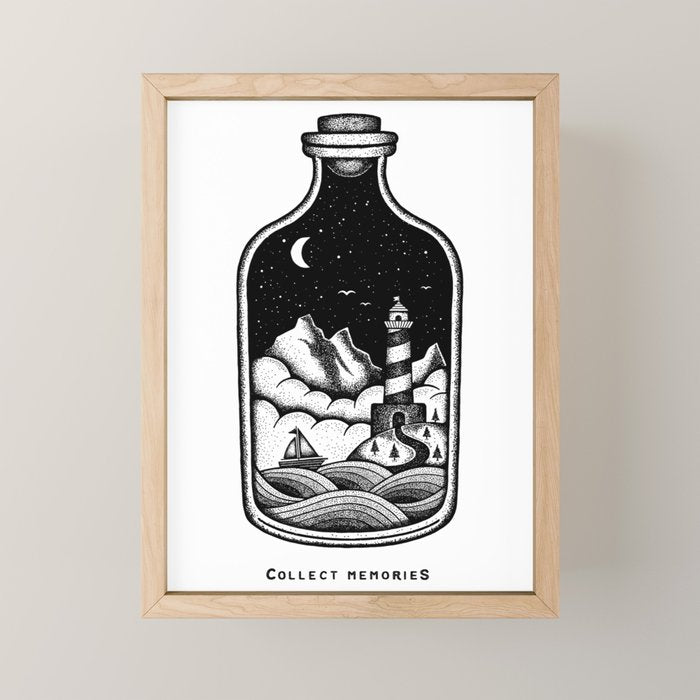 COLLECT MEMORIES Mini Art Print Gallery Image 1