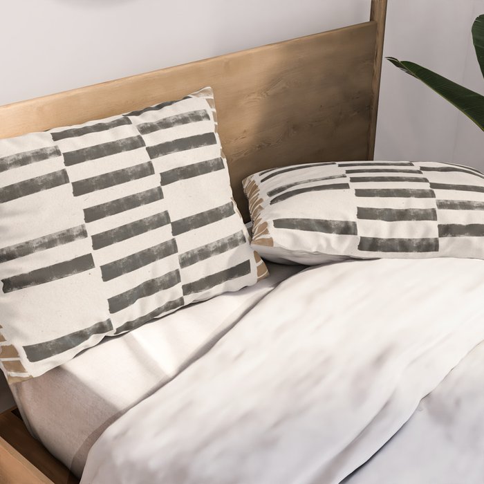 Rustic Organic Pattern Pillow Sham Gallery Image 2