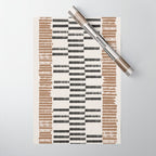 Rustic Organic Pattern Wrapping Paper Gallery Image 1