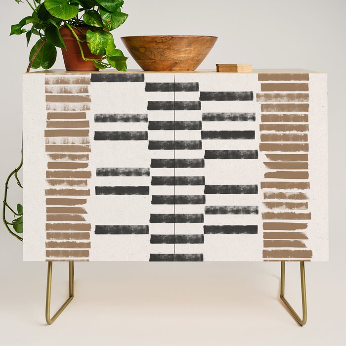 Rustic Organic Pattern Credenza Gallery Image 1