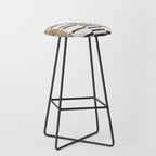 Rustic Organic Pattern Stool Gallery Image 1