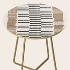 Rustic Organic Pattern Side Table Gallery Image 2