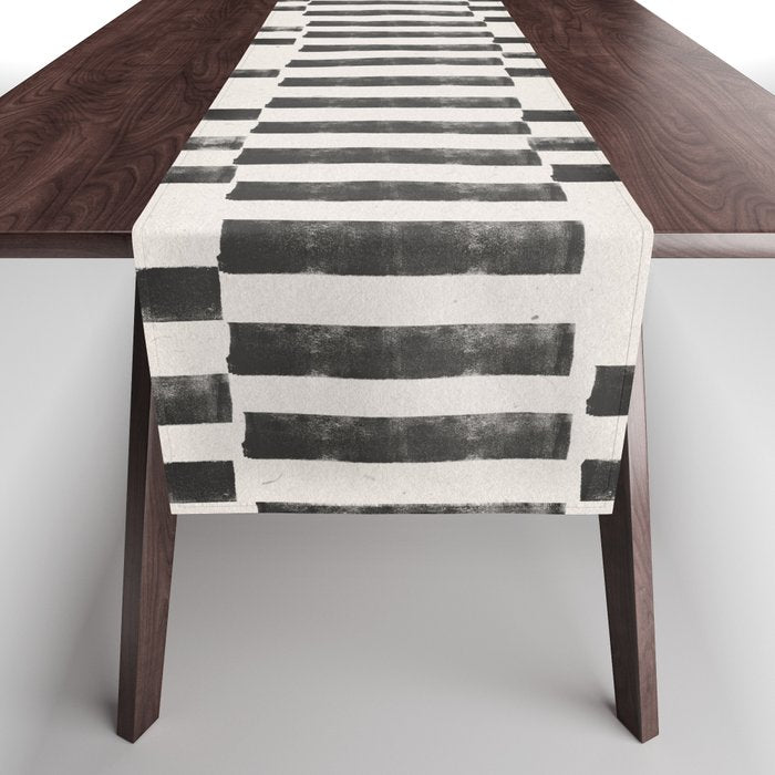 Rustic Organic Pattern Table Runner Gallery Image 1