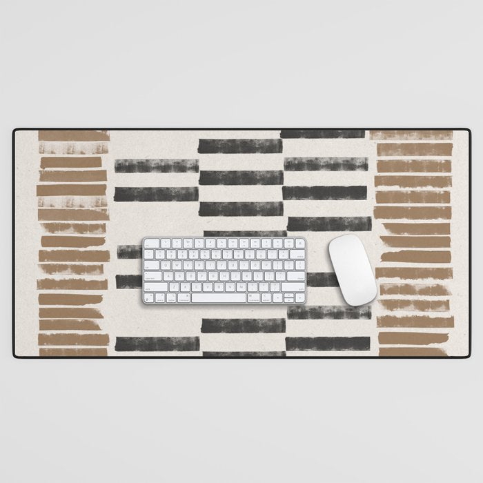 Rustic Organic Pattern Desk Mat Gallery Image 1