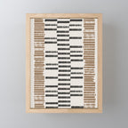 Rustic Organic Pattern Mini Art Print Gallery Image 1