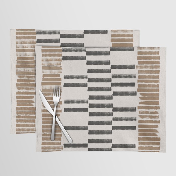 Rustic Organic Pattern Placemat Gallery Image 1