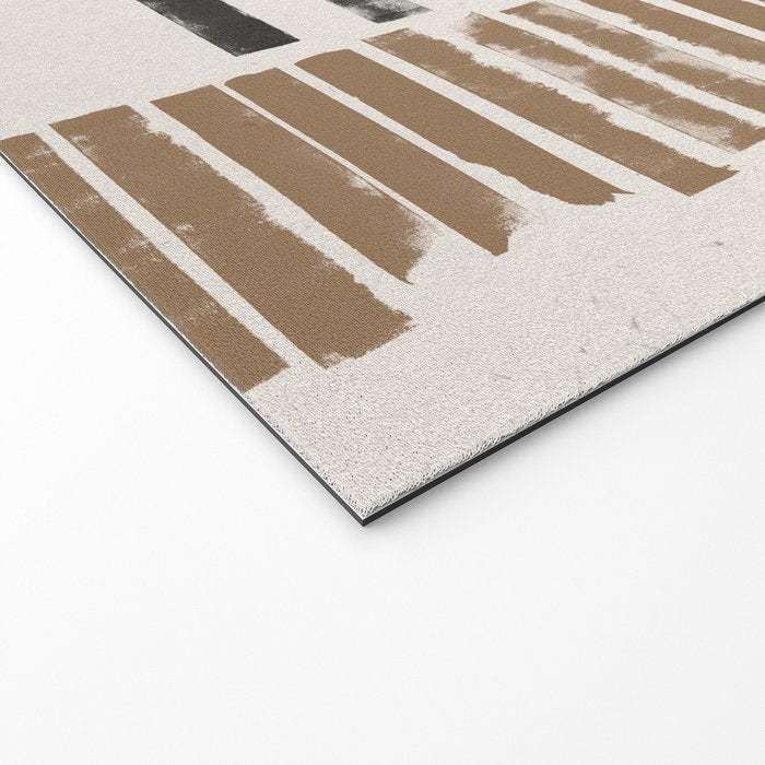 Rustic Organic Pattern Welcome Mat Gallery Image 2