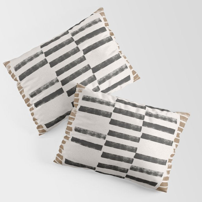 Rustic Organic Pattern Pillow Sham Gallery Image 1