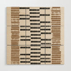 Rustic Organic Pattern Wood Wall Art Gallery Image 1