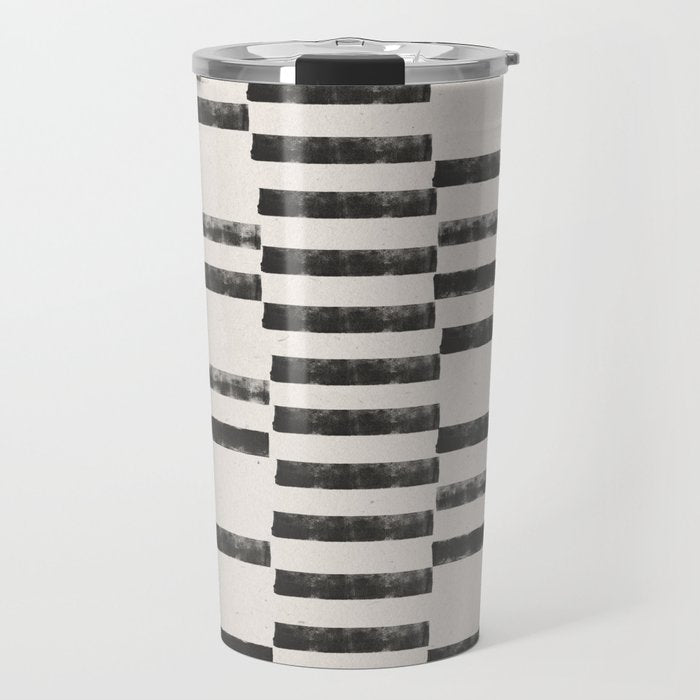 Rustic Organic Pattern Travel Mug Gallery Image 1