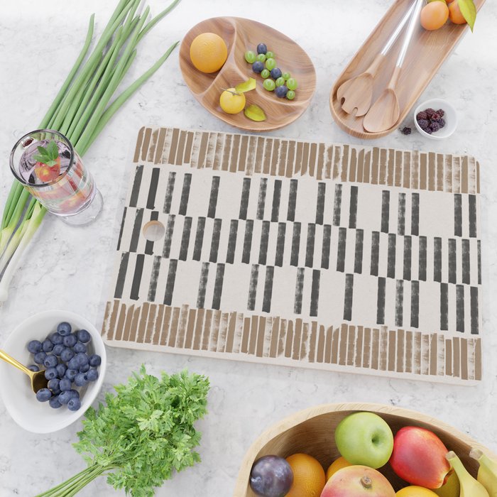 Rustic Organic Pattern Cutting Board Gallery Image 2