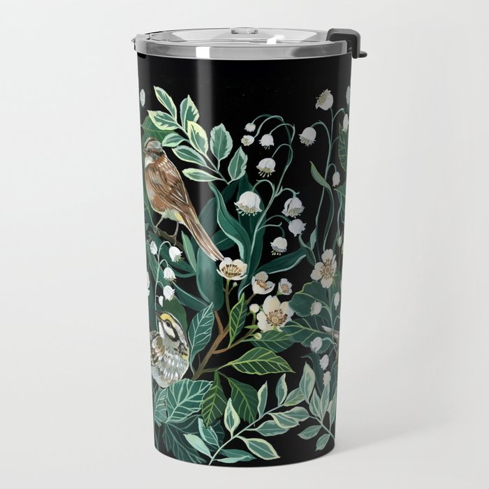 Lily of The Valley Travel Mug Gallery Image 2