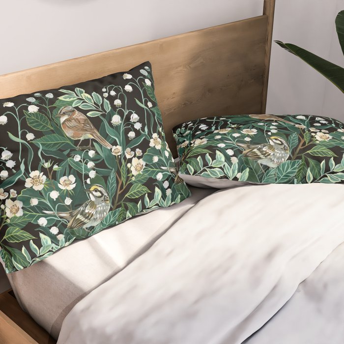 Lily of The Valley Pillow Sham Gallery Image 2