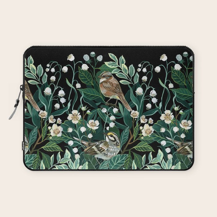 Lily of The Valley Laptop Sleeve Gallery Image 1