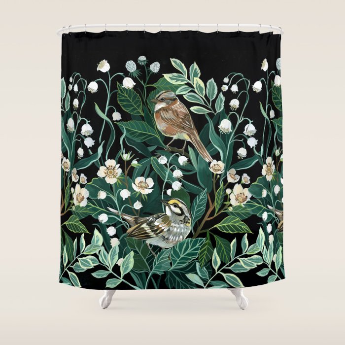 Lily of The Valley Shower Curtain Gallery Image 1
